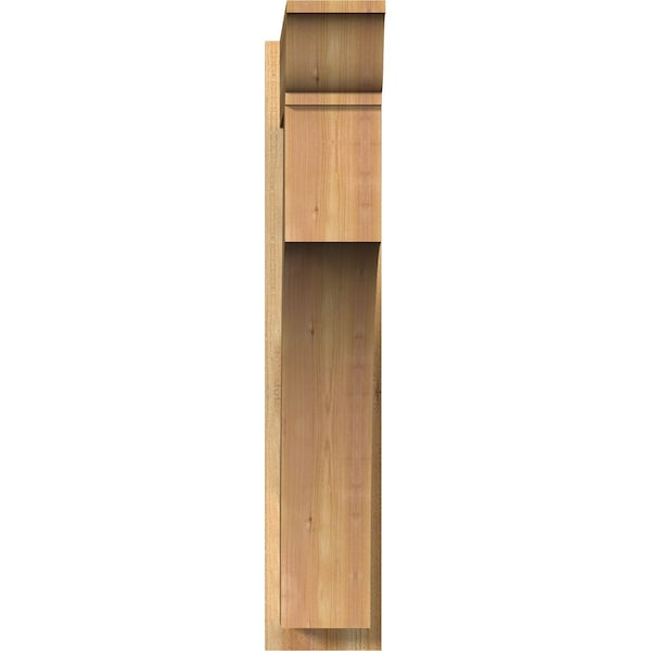 Westlake Traditional Rough Sawn Outlooker, Western Red Cedar, 8W X 30D X 42H